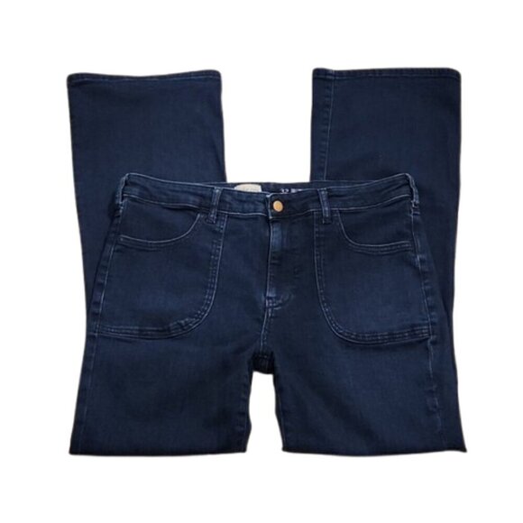 Pilcro Anthropologie The Icon High-Rise Flare Jeans - Picture 1 of 6